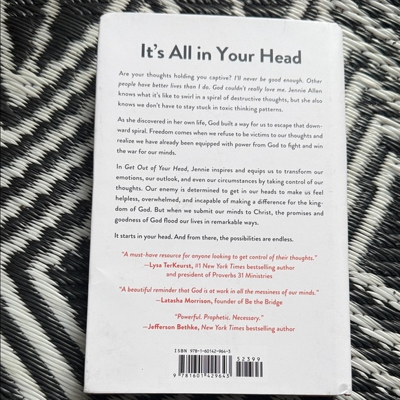 'Get Out of Your Head' by Jennie Allen, Hardcover - Picture 5 of 5